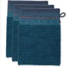 Waschlappen Set/3 Soft Zellige Dunkel 16X22 Cm