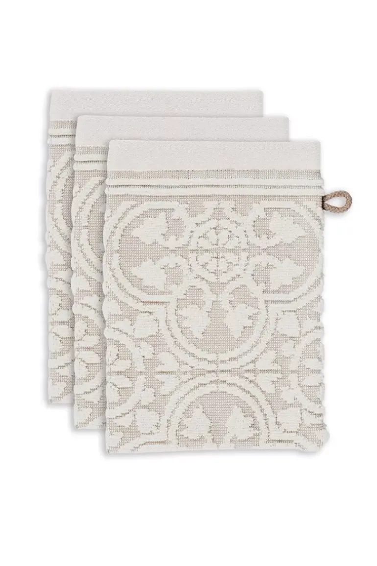 Waschlappen Set/3 Tile De Pip 16X22 Cm