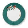 Winter Wonderland Gebäckteller Grun 17Cm