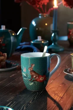 Winter Wonderland Set/2 Tasse Xl Grun