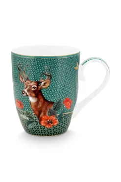 Winter Wonderland Tasse Gross Grun