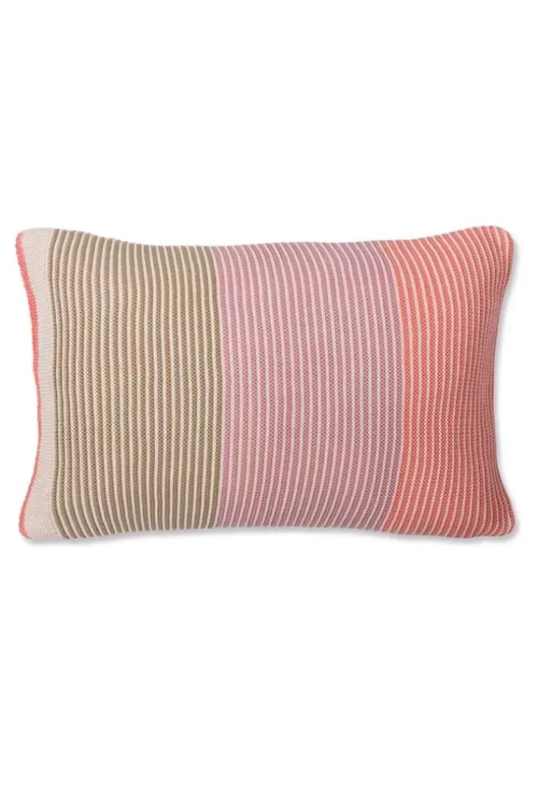 Zierkissen Blockstripe Pastell