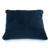 Zierkissen Quilted Dunkelblau